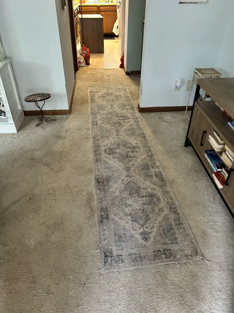 Subfloor cleared and flat, ready for new flooring in Knoxville, Tennessee